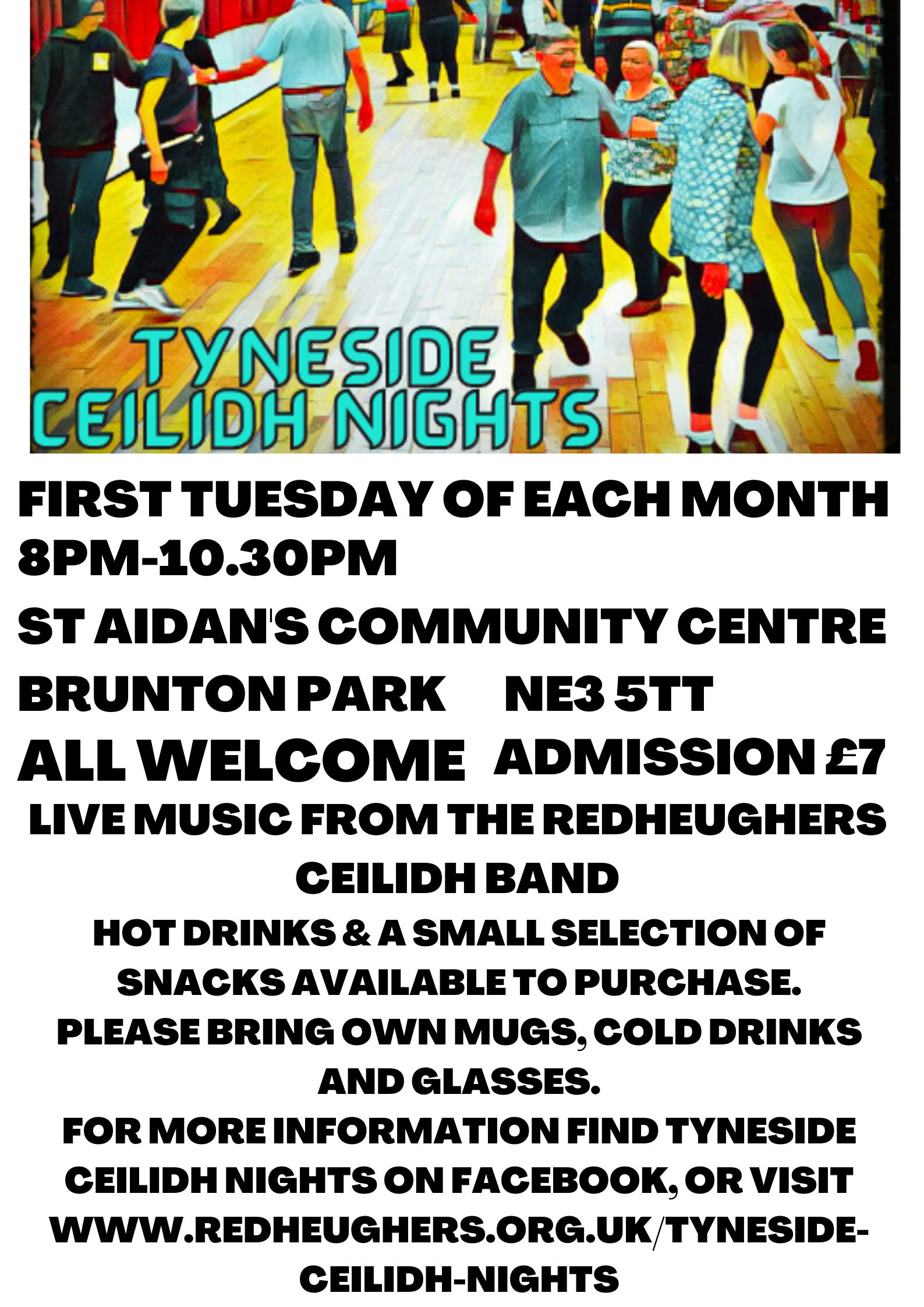 Tyneside Ceilidh Nights poster